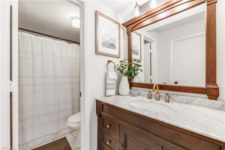 Upgraded vanity