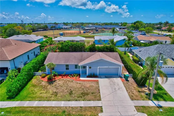 Bird's eye view featuring a residential view
