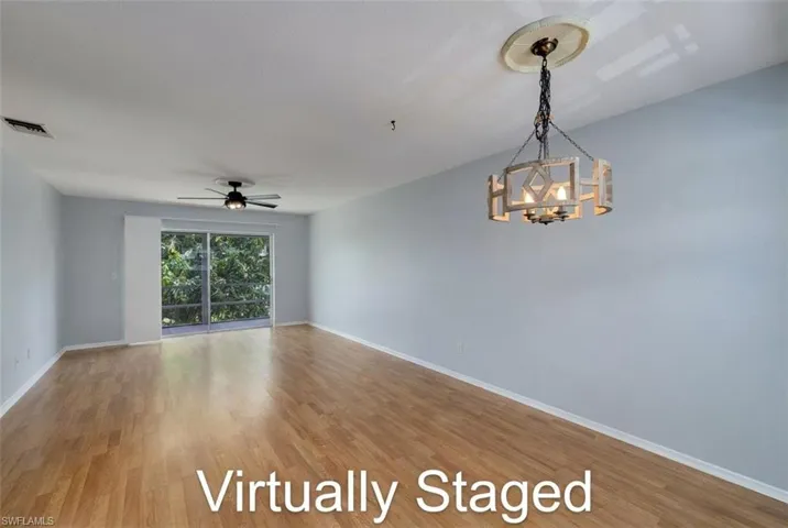 Showing the living space without any furniture