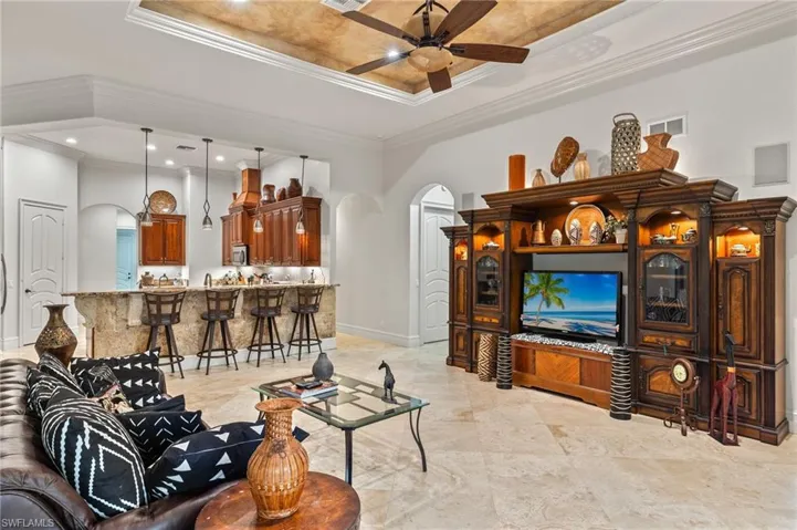Family Room and Kitchen