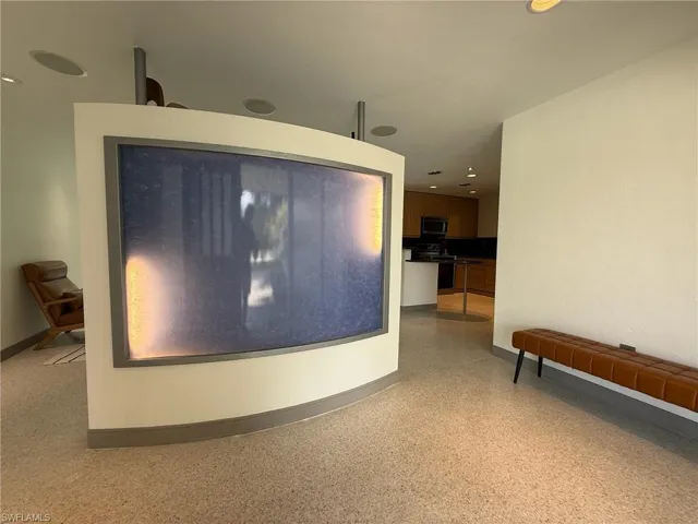 entry foyer feature wall