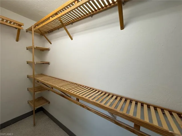 primarry walk-in closet