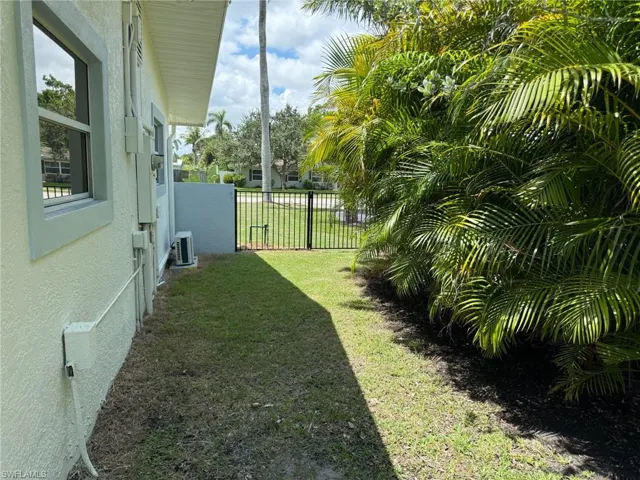 View of left side yard