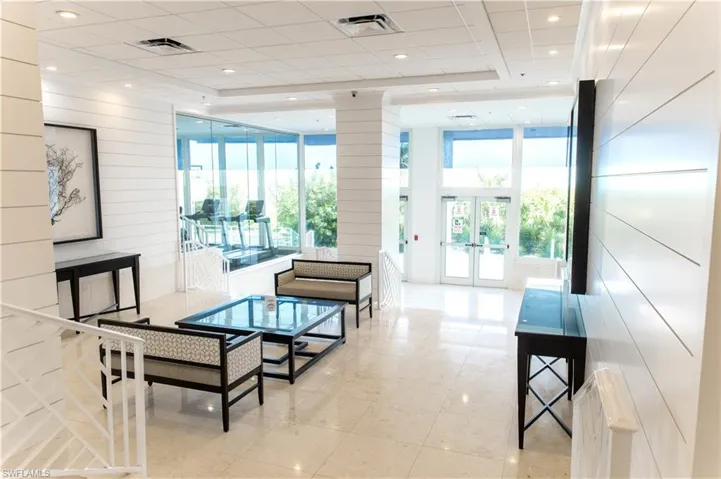 View of community lobby