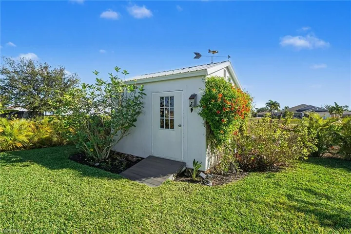 View of shed