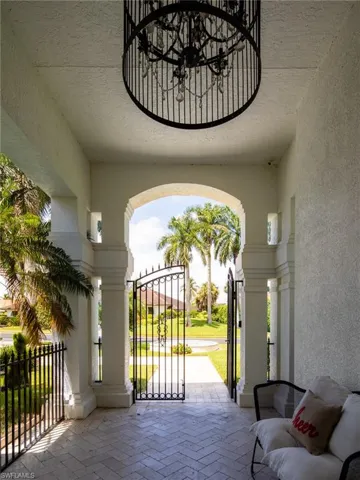 View of gate