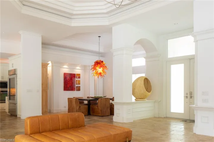 View of building lobby