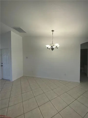 Large Dining area adjacent to the kitchen