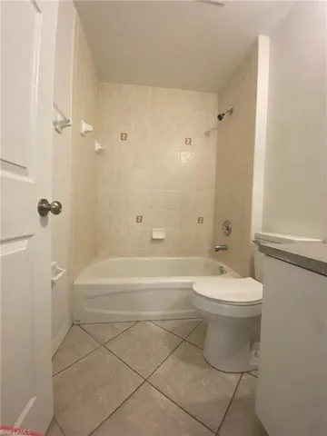 Guest Bath with tiled combination tub/shower