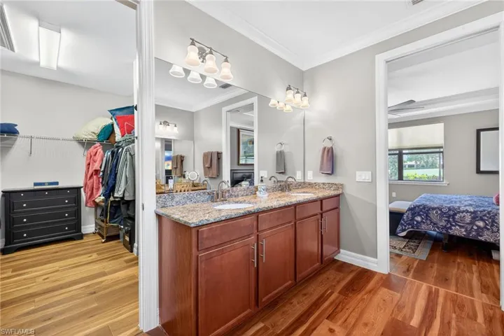 Oversized Walk-In Closet From En-Suite