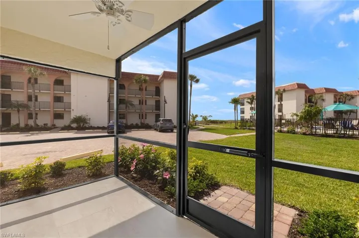 Screened Lanai w/View of the Gulf & Community