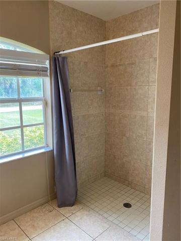 Primary bath with walk-in shower