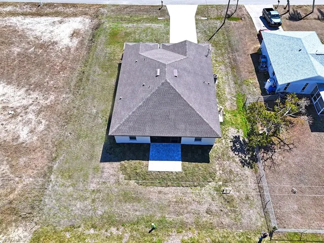 Aerial from back