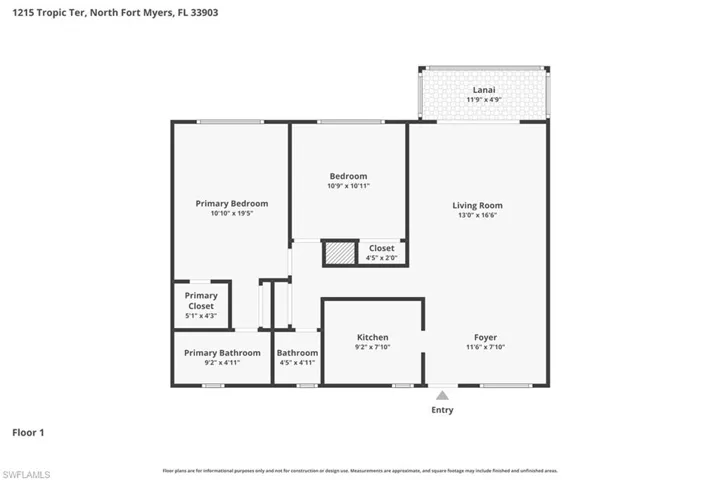 1215 Tropic Ter, North Fort Myers, Florida 33903