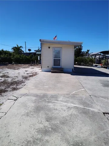Rear view of property