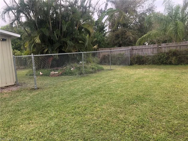 View from NW corner of Backyard