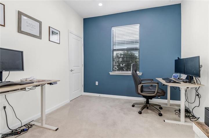 Guest bedroom- currently being used as an office