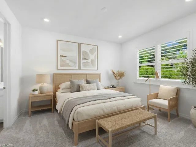 Primary Bedroom Virtually Staged
