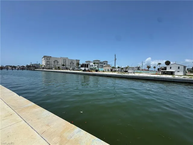 Looking across the canal, To Gulf Cove
