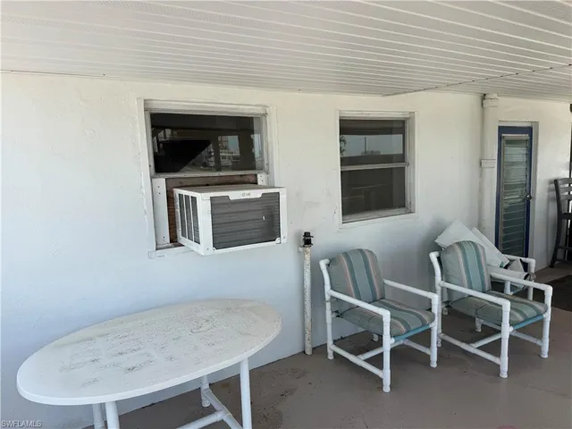 View of patio at the office