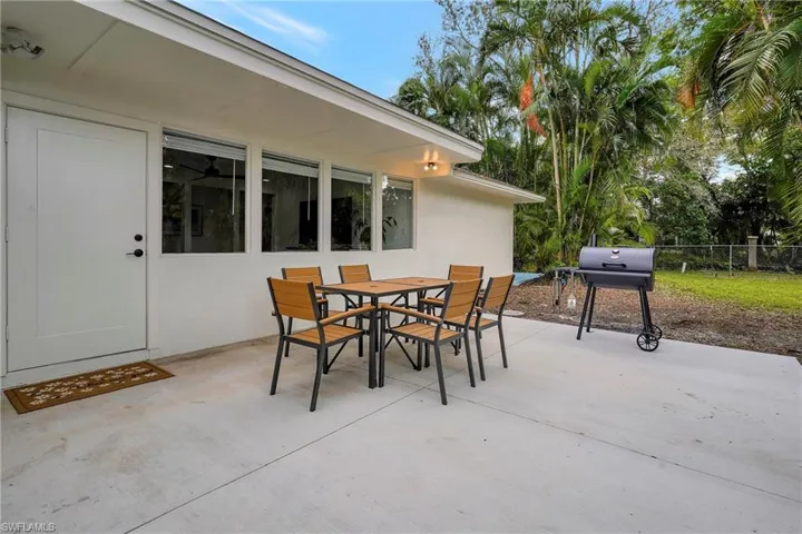 View of patio / terrace with a grill