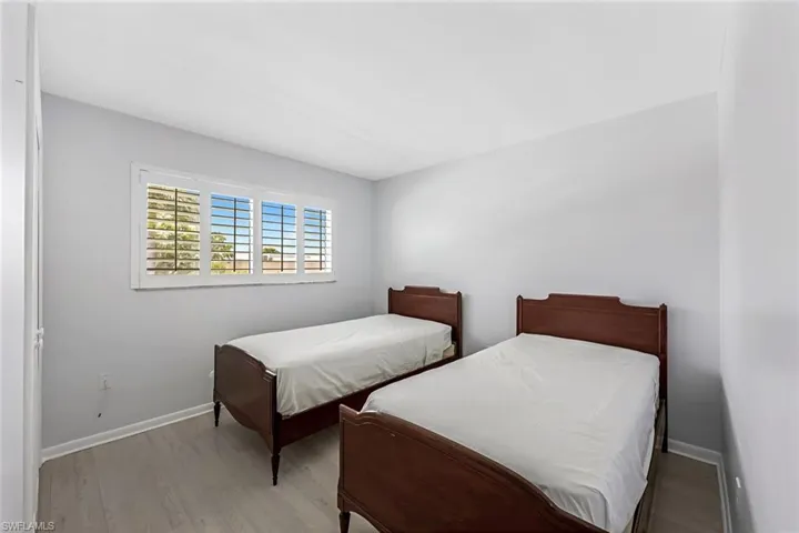 Bedroom featuring light hardwood / wood-style floors