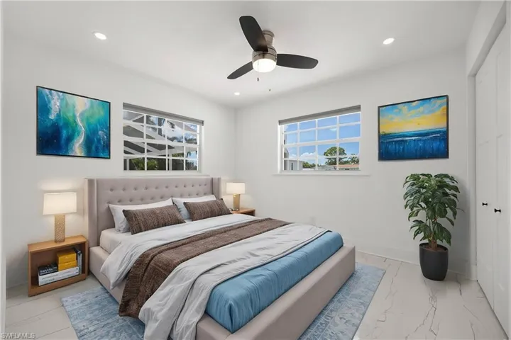 VIRTUALLY STAGED GUEST BEDROOM #1