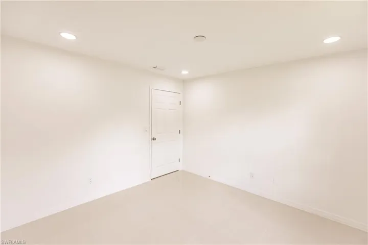 Spare room with tile patterned floors