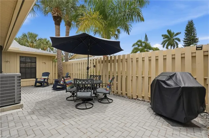 OUTDOOR LIVING SPACE..
