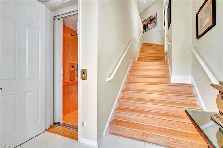 Elevator and Stairway