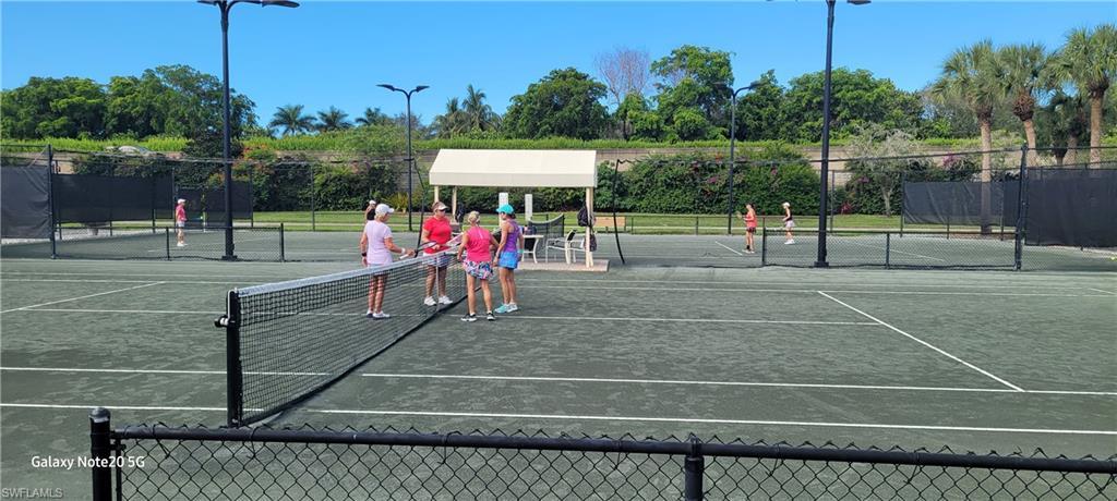 Eight Tennis Courts