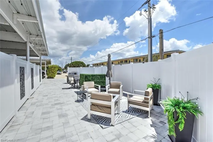 Open Air dining and grilling