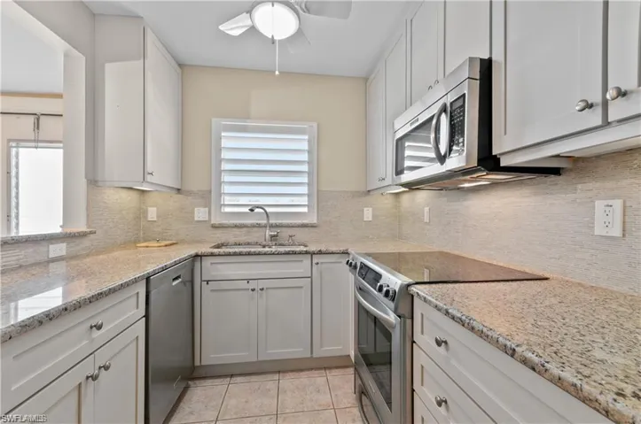Updated with custom cabinetry and granite countertops