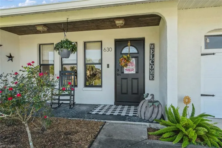 Covered porch