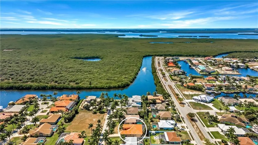 Aerial View of Neighborhood
