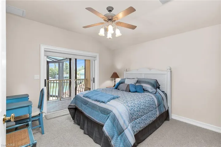 Bedroom #4 with balcony access