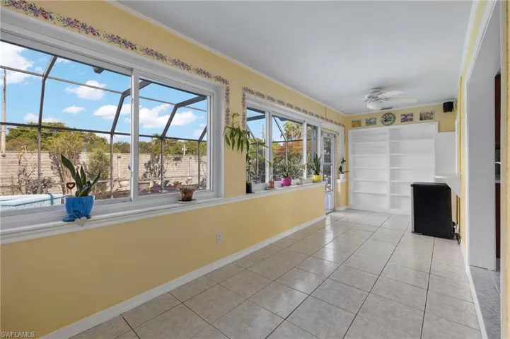 Additional enclosed sqare feet not listed in mls.