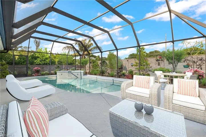 Virtually staged photo