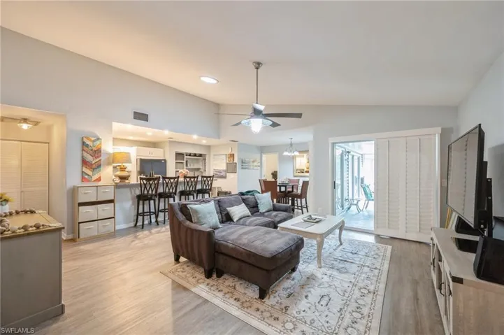 Open floor plan for the Florida lifestyle.