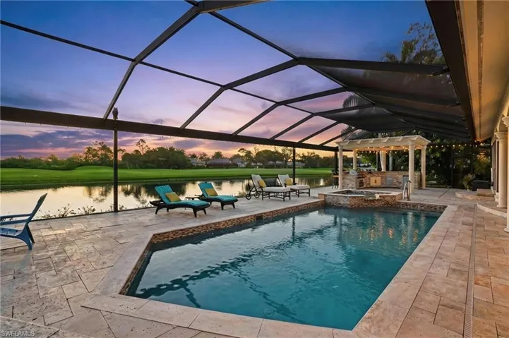 Enjoy the stunning sunsets and beautiful afterglow from your incredible lanai.