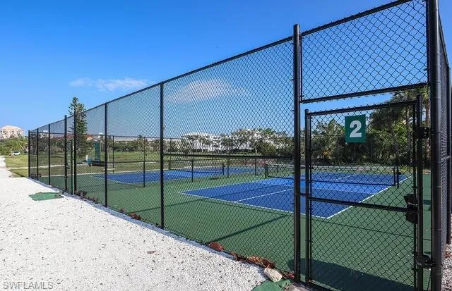 Community pool featuring a patio area
