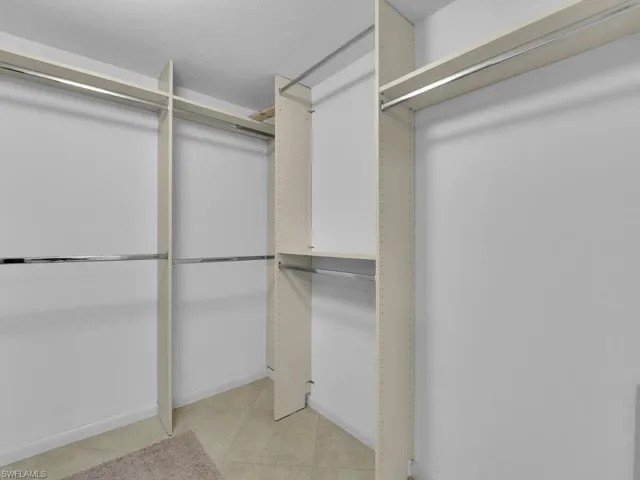 Spacious Walk-In Closet