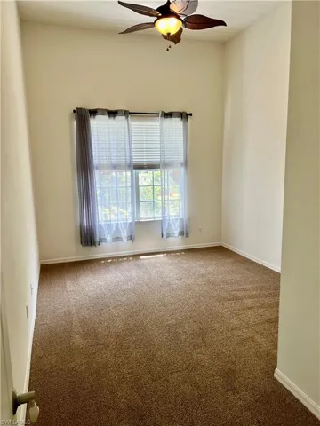 Den shown empty