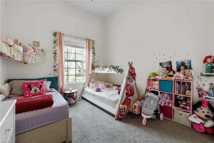 Large den, currently being used as child's bedroom.