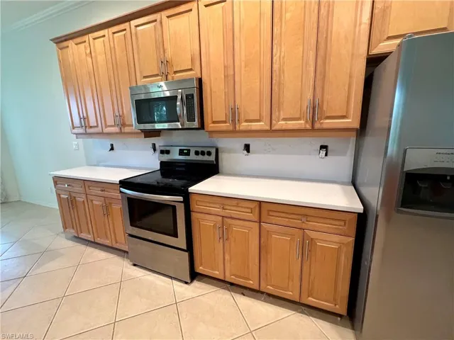 New Quartz countertop and backsplash installation in progress