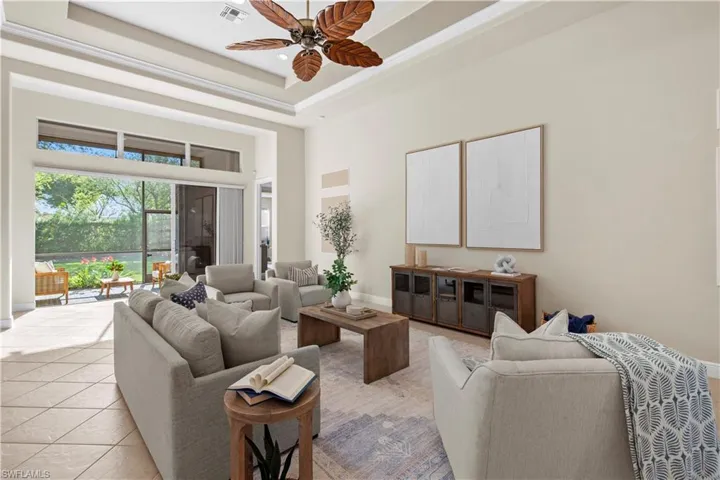 great room over looking lanai
