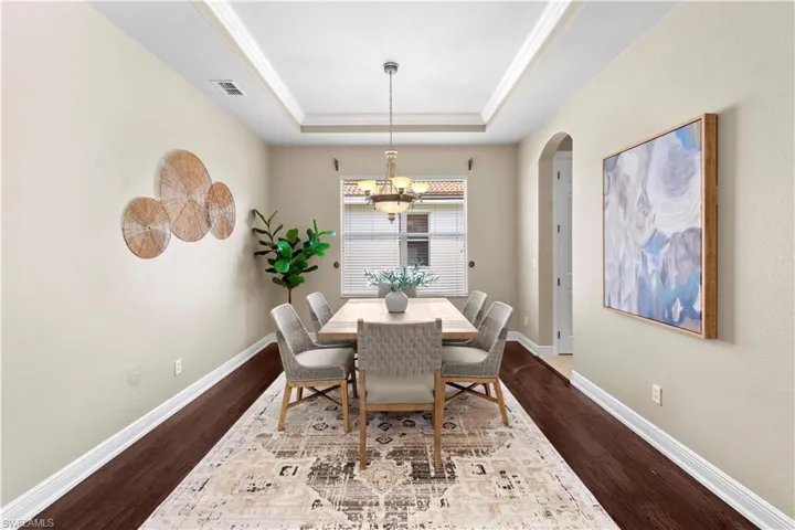 large formal dining room