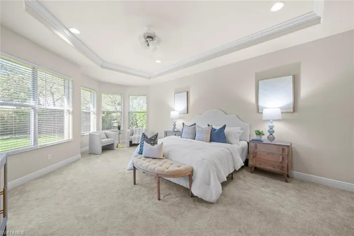lots of natural light into primary bedoom