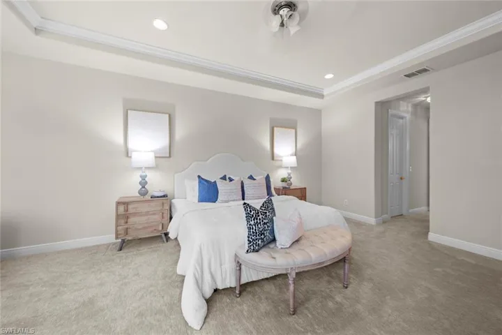 large primary suite