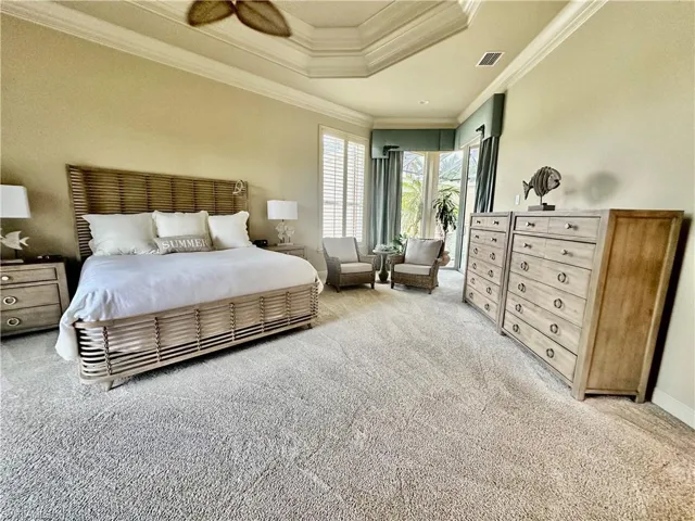 A spacious Primary bedroom with an ensuite